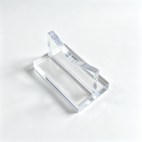 Support d'affichage en acrylique transparent poli, sur mesure, pièce unique, découpe personnalisée, bords lisses, épaisseur 10 mm, style classique/contemporain, OEM