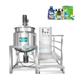 Lotion Manufacturing <strong>Machines</strong> <strong>Homogenizer</strong> Mixing Tank Chemical Equipment Liquid Soap Shampoo Mixer Detergent Making <strong>Machine</strong> - Product Image 1