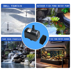 Fontaine solaire en alliage d'aluminium <span class=keywords><strong>JOVTOP</strong></span> pour jardin et extérieur avec pompe à eau (JT-280-12W) - Product Image 5