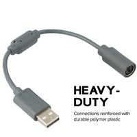 Câble adaptateur de rallonge USB détachable pour manette filaire Microsoft Xbox 360
