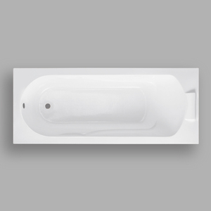 Certificado <span class=keywords><strong>ACUP</strong></span> Whirlpool Delantal Blanco 1,7 m Independiente Rectangular Bañera de remojo con superficie antideslizante Bañera de hidromasaje incorporada - Product Image 1