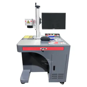 100W Fiber Laser Marking Engraving And Cutting Machine Price On Metal Jewelry Plastic