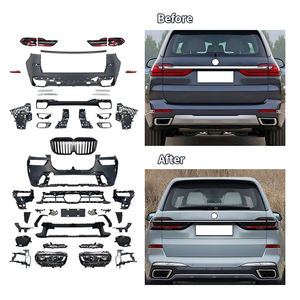 Kit de Carrocería Estilo M-Tech 2022+ para <span class=keywords><strong>BMW</strong></span> 2019-2021, Actualización de Tegarry X5 G05 de Antiguo a Nuevo, Faros Delanteros, Faros Traseros, Parachoques Delantero y Trasero - Product Image 5