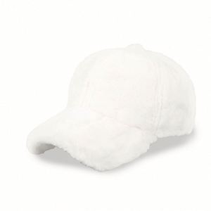 Casquette de baseball en peluche pour femme, automne et hiver, nouvelle casquette en fourrure de haute qualité, chapeau en peluche - Product Image 2