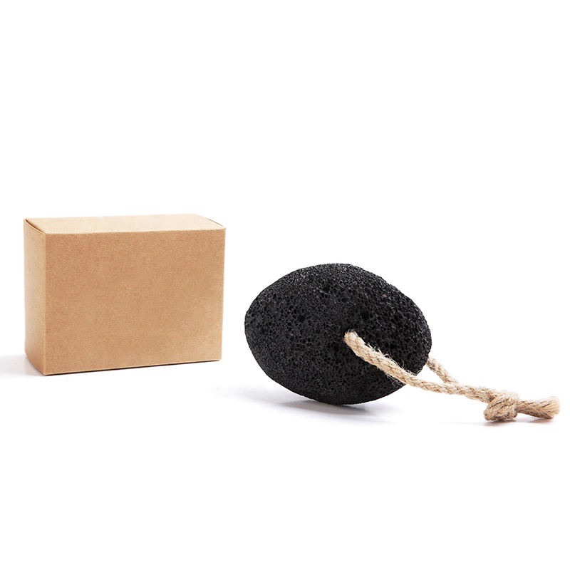 Pierre volcanique + boîte