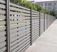 Planches de clôture de jardin en WPC à faible entretien avec surface facile à nettoyer, résistantes à la décomposition et aux UV, pour clôtures de ranch, de maison et de jardin
