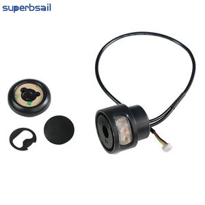 Superbsail pièces de clignotant de queue d'origine de haute qualité Ninebot Max G2 <span class=keywords><strong>poignée</strong></span> de Scooter électrique avec feux de virage gauche et droit - Product Image 5