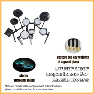 2024 Người Lớn Chuyên Nghiệp Tay Trống Nhạc Cụ Chuyên Nghiệp Mức Độ <span class=keywords><strong>Jazz</strong></span> Trống Đặt Trống Âm Thanh <span class=keywords><strong>Kit</strong></span> Cho Trẻ Em - Product Image 3