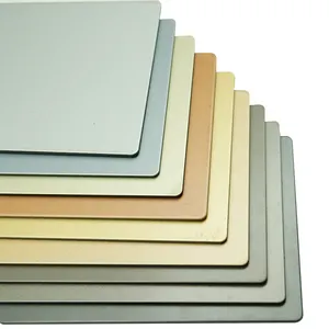 3mm acm panneaux dibond décoratifs acp solide panneau composite en aluminium de couleur