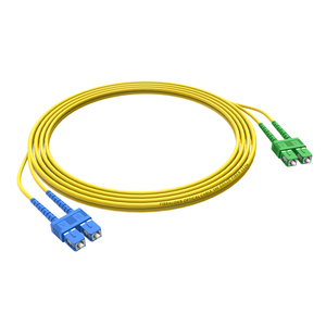 Cable de Fibra Óptica Monomodo Dúplex SC-SC 9/125μm, Baja Pérdida de 0.20dB, Pulido UPC, Cubierta LSZH de 3.0mm - Product Image 2