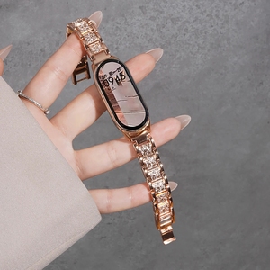 Bracelet en acier inoxydable pour Xiaomi Mi Band 10, compatible avec les bracelets Miband 9/8, et les bracelets Xiaomi 8/9/10. - Product Image 4