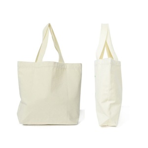 Wholesale Recyclable Shopping 100% Pure Cotton Gots Certificate Gift Canvas Double <b>String</b> Fashion Design Beach Cotton Tote <b>Bags</b> - Product Image 5