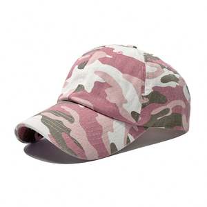 Gorra de Béisbol Estilo Urbano de 6 Paneles en Tela Oxford con Estampado de Camuflaje, Oficialmente Licenciada - Product Image 3