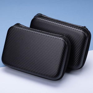 Organizador de Electrónicos Portátil de <span class=keywords><strong>EVA</strong></span>, Pequeño, para Viajes y Campamento, Impermeable, para Guardar Cables, Bolsa de Almacenamiento, 11x11x4.5cm - Product Image 5