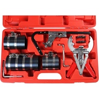 Juego de Herramientas de Servicio con Llave de Trinquete para Compresores de Anillos de Pistón Universales de Alta Calidad OXVITO, Construcción de Acero Especial, Fácil Operación