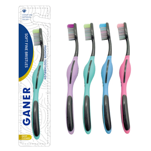 Cepillo de Dientes de <span class=keywords><strong>Rugby</strong></span> de Venta Directa de Fábrica, Color Personalizado, Cerdas Suaves, Plástico de Alta Calidad, Limpieza Profunda, Uso Doméstico, Fabricante - Product Image 1
