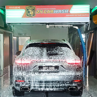 Machine de lavage de voitures automatique sans contact en libre-service 24h/24 avec paiement par code QR, pièces et carte