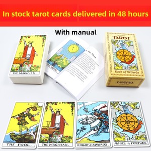 Cartas de Juego Clásicas, Barajas de Tarot en Inglés, Cartas de Oráculo al por Mayor, Impresión de Logotipo Personalizado, Embalaje en Caja de Papel, Hecho en China - Product Image 4