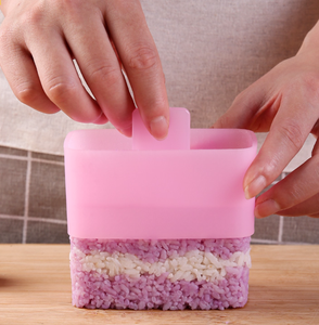Moule à onigiri jaune grand et petit <span class=keywords><strong>triangle</strong></span> et rectangulaire rose, outil <span class=keywords><strong>de</strong></span> fabrication <span class=keywords><strong>de</strong></span> boulettes <span class=keywords><strong>de</strong></span> <span class=keywords><strong>riz</strong></span> sushi DIY pour bento - Product Image 6