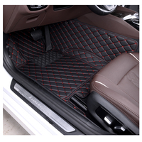 Tapis de voiture en cuir 5D de luxe en gros, ensemble complet durable pour 328i 330i