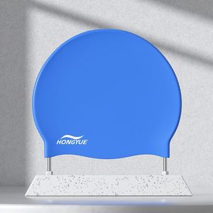 Bonnets de bain en silicone en gros pour adultes et enfants, imperméables, non compressifs, adaptés aux hommes et aux femmes. - Product Image 6