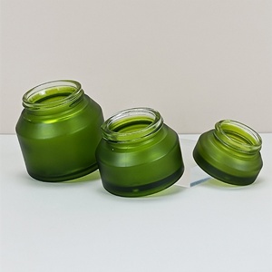 Frasco de Vidrio Azul en Oferta, 5g/10g/15g/20g/30g/50g/60g/100g, Frasco de Vidrio para Crema de 50ml, Frasco de Vidrio Decorativo para Cosméticos - Product Image 6