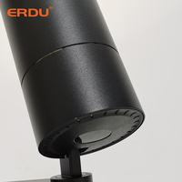 Spot LED sur rail intelligent ERDU Tuya en aluminium pour salon, chambre, salle à manger, hôtel, centre commercial, éclairage commercial sur rail LED COB