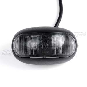 ไฟเลี้ยวข้างรถบรรทุก LED 10-30V 2 ชิ้น ไฟแสดงสถานะ ไฟท้าย สำหรับรถพ่วง รถบรรทุก รถบัส รถกระบะ - Product Image 4