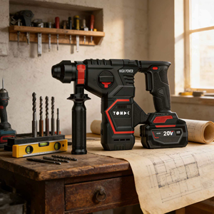 TOMAC 20V Borstelloze Rotatiehamerboormachine, 22mm Zware Betonboormachine, Accu-aangedreven, CE-gecertificeerd - Product Image 2