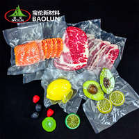 Sacs de rangement sous vide en plastique Offre Spéciale thermoscellés pour les biscuits Viande Steak Fruits de mer Polyvalent et durable