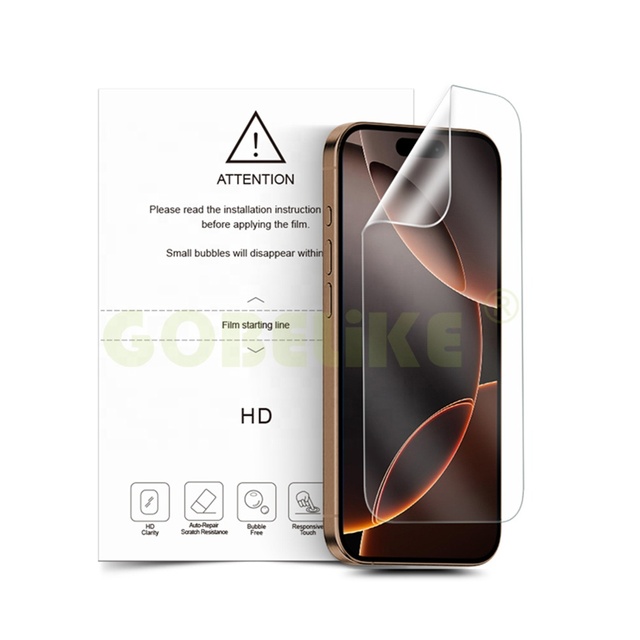 Factory Price 7H 5H 3H UV Hydrogel Film G 5G Power Stylus 2025 PET Protective Hydrogel Film for Motorola