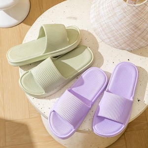รองเท้าแตะ EVA สีสันตามสั่ง สำหรับฤดูร้อน ใส่ในบ้าน ผู้หญิง ผู้ชาย แบบเปิดนิ้วเท้า สวมใส่สบาย ระบายอากาศได้ดี เหมาะสำหรับใช้ใน<span class=keywords><strong>ห้องน้ำ</strong></span> - Product Image 1