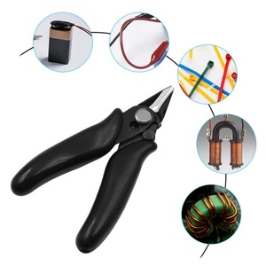 Cuchillo de Corte Lateral de Precisión de 3.5 Pulgadas, Cuchillo Pequeño para Alambres con Bloqueo, para Alambres, Manualidades, <span class=keywords><strong>Gunpla</strong></span>, Modelismo - Product Image 5