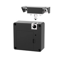 Serrure de casier électronique intelligente sans clé avec lecteur de carte IC, accès à distance sans fil et contrôle par application TTlock, serrure de cabinet RFID