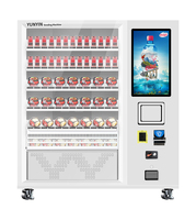 Distributeur automatique de cosmétiques Yunyin Self Smart Combo avec élévateur, écran tactile 32 pouces, capacité réglable pour produits fragiles