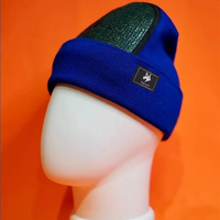 Gorro de Punto de Algodón Acolchado de Alta Calidad Profesional para Bboy Spin Beanie, para Breakdance, con Logotipo Personalizado y Bordado 3D