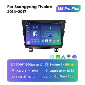 M6 PRO Android 12 2000*1200 QLED BT5.1รถระบบมัลติมีเดียสำหรับ SsangYong <span class=keywords><strong>Tivoli</strong></span> 2019-2021วิทยุรถหน้าจอ - Product Image 3