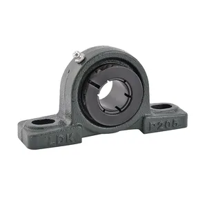 LDK UEP208 cast iron housing mounted ball unit concentric locking 40mm pillow block bearings