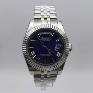 Fashion <b>Men</b> Stainless Steel Waterproof Miyota 8285 Movement Luxury Wrist Mechanical Business <b>Watch</b> Romal Dial - Product Image 6