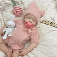 Poupées reborn en silicone grandeur nature ultra-réalistes 20 pouces LouLou avec sucette, jouet nouveau-né réaliste pour la vente au détail et la distribution