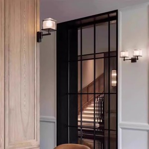 Chinese Style <b>Wall</b> Lamp Led <b>Light</b> Source E27 Bulb Base Multi Head For Hotel Corridor Bedroom Club - Product Image 3