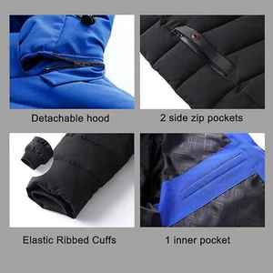 Vente chaude Vestes pour hommes en duvet d'hiver Vestes en duvet de haute qualité Fabrication sur mesure OEM Srvice - Product Image 5