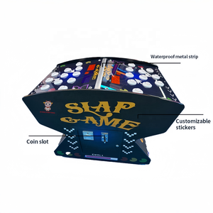 Équipement de divertissement d'intérieur à pièces de monnaie Naughty Beans en gros, boîte en bois, marteau à frapper pour 2 joueurs, <span class=keywords><strong>jeu</strong></span> avec lumières colorées - Product Image 3