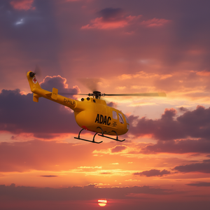 Hélicoptère RC Roban 450 Taille <span class=keywords><strong>BO105</strong></span> Version RTF Red Bull GPS Retour Automatique Modèle Réduit Jouets pour Adultes - Product Image 5