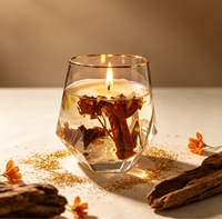 C&H Erstellen Sie Ihre Eigenen Luxus-Duftkerzen im Glas mit Trockenblumen, Private Label, Luxus-Großhandel