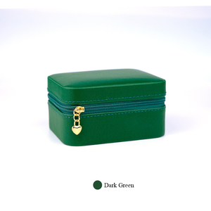 Leather Box Ring Hot Sale High Quality Square PU Leather Environmental Protection Multifunctional Jewelry Storage Box Ring Box