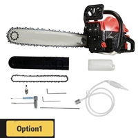 Tronçonneuse à essence industrielle portable pour le bricolage, avec guide-chaîne de 20 pouces, moteur de 70 cm³, puissance de 2,9 kW, compatible OEM
