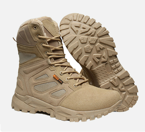 Botas DF833 Desert Black con Forro Polar, Botas Cálidas para Invierno - Product Image 1