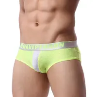 Howe Ray underwear 6pcs Lot brand Men's sexy Brief Pouch design Male  Underware Panites 6 color B303295x