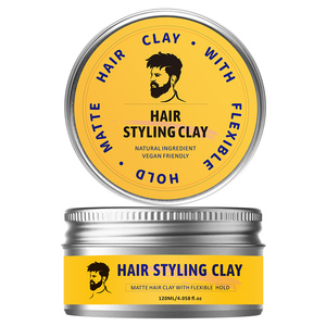 Pomade capillaire mate à tenue ferme, sans brillance, à base d'eau, biologique, pour hommes, texture naturelle, coiffures, <span class=keywords><strong>cire</strong></span> capillaire, coiffage pour hommes, marque privée - Product Image 6